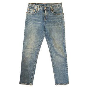 Levi's 501 Button Fly Women's Blue Denim